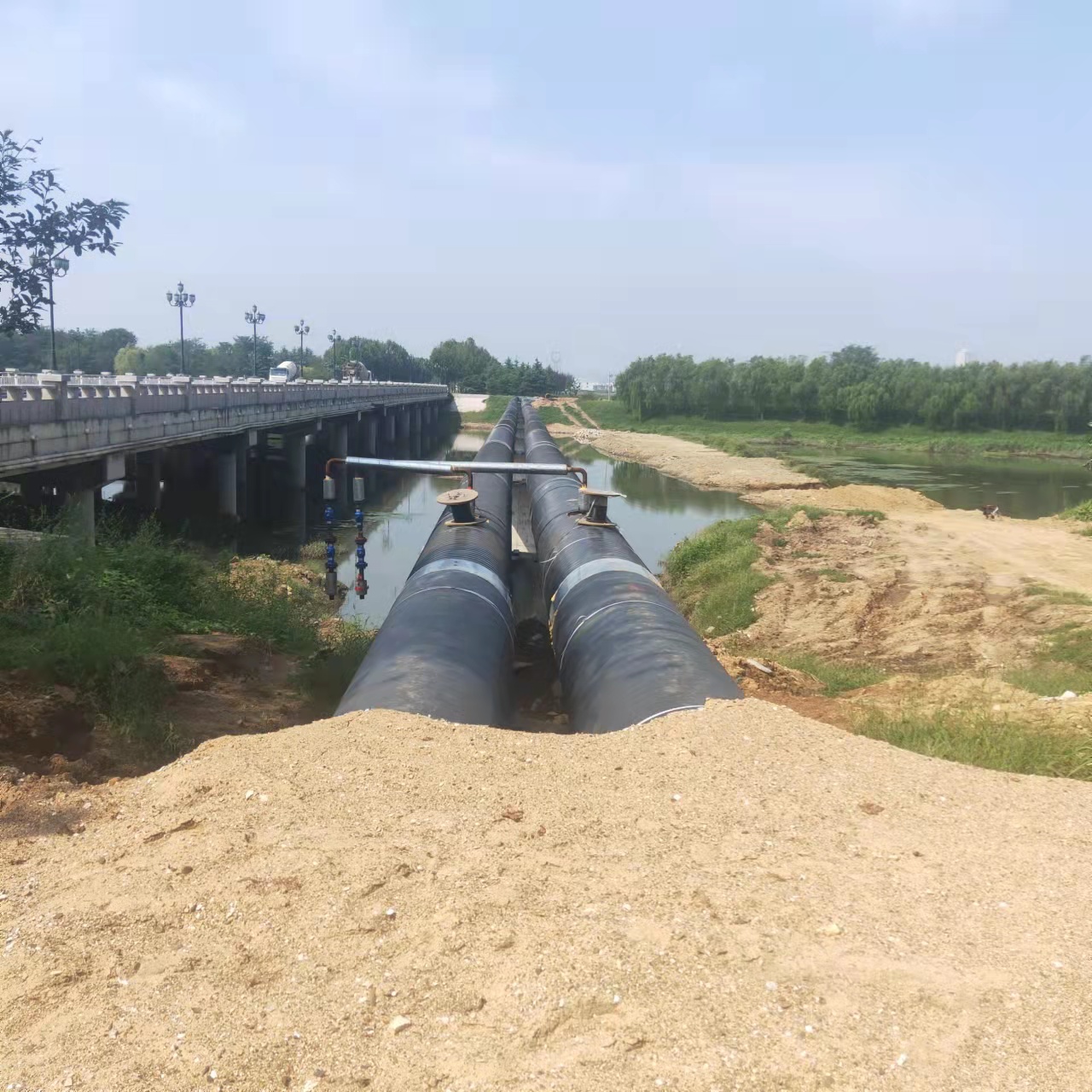 济宁化工厂管道输油管道清洗